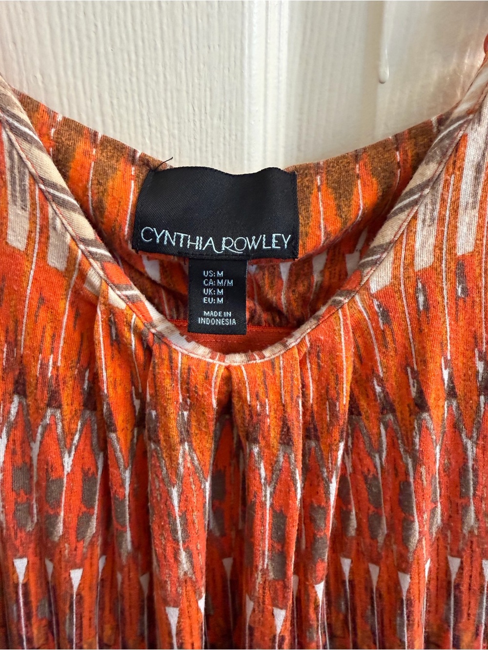 Cynthia Rowley Orange Striped Maxi Slip Dress - Picture 4 of 4